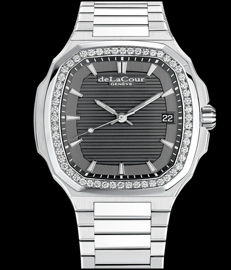 Replica DeLaCour Elite Vault Black WAST5002B Watch